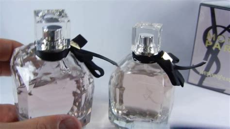 ysl mon paris perfume fake vs real|how to tell if ysl is real.